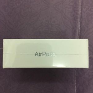 New AirPods sealed in box